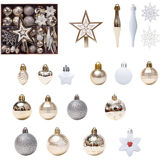 聖誕樹造型掛飾組 F款, 混合顏色