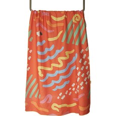 PLASTIC FARM 海灘巾 180 x 123 cm, 日落, 1個