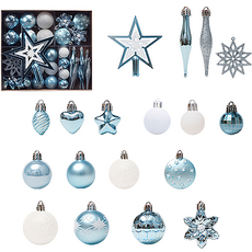 綜合造型聖誕樹掛飾組 G款, 混合顏色