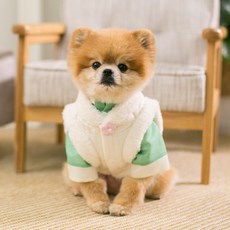 AMYLOVESPET 造型寵物背心, 白色平原