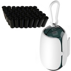 拾便袋+替換袋 40入組合, 1組, 白色（案例）