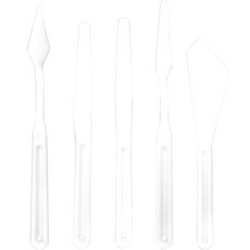 리암 유화 페인팅 나이프 Y136 타입1 5종 세트, 1세트