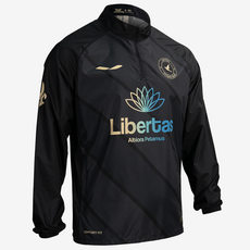 JUNTAS 印花半拉鏈式風衣