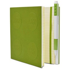 LEGO 樂高 日記本和原子筆, 1套, 酸橙