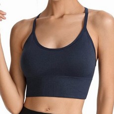 에어 스트레이트 와이백 스포츠 브라탑