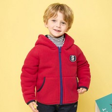 JELISPOON 孩童絨毛連帽外套