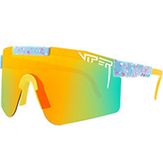 피트바이퍼 대형 프레임 스포츠 선글라스, C16, 1개