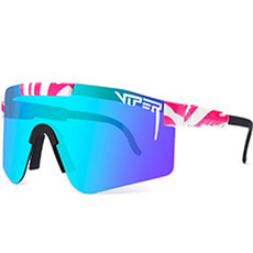 피트바이퍼 대형 프레임 스포츠 선글라스, C21, 1개