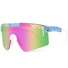 피트바이퍼 대형 프레임 스포츠 선글라스, C13, 1개