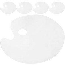On the Eve 橢圓形壓克力透明調色板類型 03, 5個, 一格