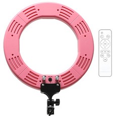 대한 뷰티 속눈썹 타투 시술 조명 링라이트 350mm + 리모컨 세트, LED-DH14-IN, 1세트