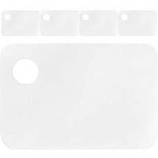 ON THE EVE 方形壓克力透明調色盤 Type04, 5個, 1格