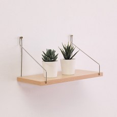 코메리 B0501 벽걸이 선반, 10 원목