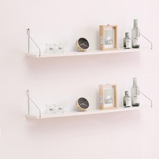 Comery B0501壁掛式置物架 2入, 20白