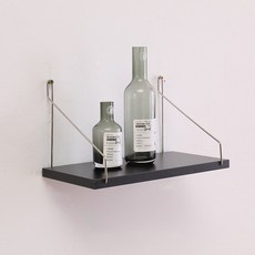 코메리 B0501 벽걸이 선반, 12 블랙