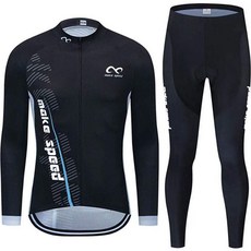 make speed 自行車長袖上衣+長褲