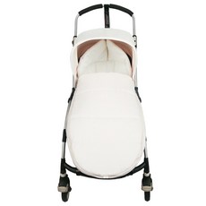 wowbaby 嬰兒推車保暖腳套, 象牙白, 1個