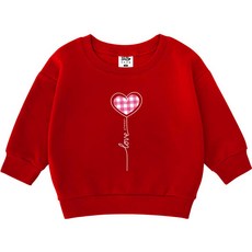 KIDSCREW 兒童愛心氣球大學T