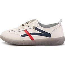 쁘띠제 가죽 밴딩 챕터 스니커즈 운동화 2cm