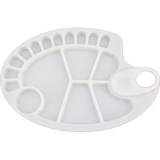 水彩梅花造型調色盤 03, 17格, 1個