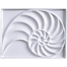 藝術陶瓷油畫調色盤 05 海洋形狀, 1個