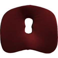 OWL LIVING Gustuff曲線正姿坐墊, 勃艮第