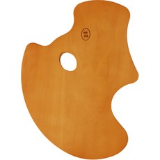 繪圖板 油畫調色盤 01 蜂蜜色 圓形, 1個