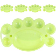 可愛塗鴉圖畫調色盤 04 綠色, 5個, 8個空格