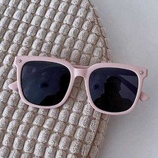 Dolphin whale 孩童素色圓角方框太陽眼鏡 UV400