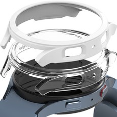Ringke 輕薄智慧手錶保護套 44mm 2入, 白色+透明