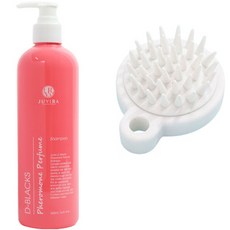 JUVIRA 費洛蒙香氛洗髮精 500g+頭皮按摩器 JHK_1010, 500g, 1組