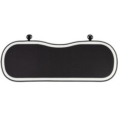 ARYKO 車用透氣椅墊 後座坐墊, 1個, 黑白色