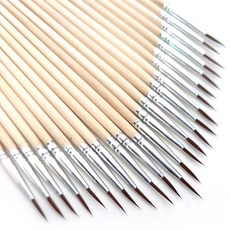 Belian細刷細毛刷 1.5cm 000號 100入組, S, 1套