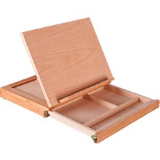 Bellian 桌上型單層抽屜折疊式畫架