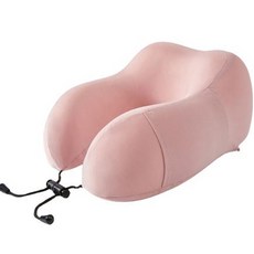 Celliving 涼感材質便攜式U型頸枕, 粉紅色