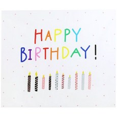 PARTYHAE 生日派對橫幅, 蠟燭