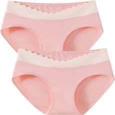 孕婦簡約低腰內褲 2入