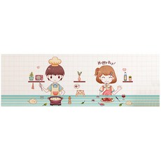 Yeso Deco 室內裝飾廚房貼紙 情侶廚房, 1個