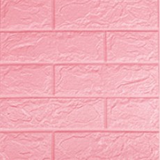 Blue Marina單色泡棉塊 3mm, 粉色的, 1個