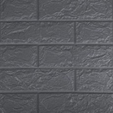 Blue Marina單色泡棉塊 5mm, 1個, 黑色