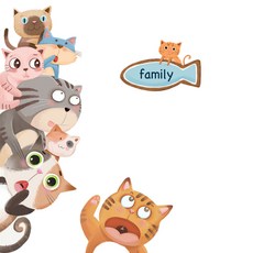 YESSO 室內裝飾貼紙 01 動物朋友們 直式, 1個