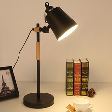 스트릿램프 레트로 스탠드 LED 조명, 블랙