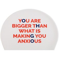 泳帽 SC407, 白灰色