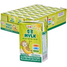 Dole 都樂 Fruit MYLK孩童豆奶, 香蕉口味, 135ml, 32入