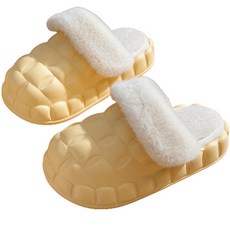키높이 푹신한 방한 사무실 털 슬리퍼
