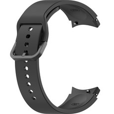 스타쉴드 갤럭시워치 날개형 스포츠 실리콘 스트랩 20mm, 블랙