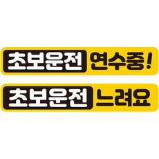 JEJEDECO 車用新手駕駛可拆卸彩色高亮度反光磁吸貼紙 2款 Large 280 x 50 mm 套組 C280, 1套, CC022 + CC023