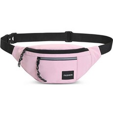 雙層多功能運動腰包, 粉紅色