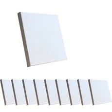 Bellian 專業美術用方形畫布 10入, 亞麻