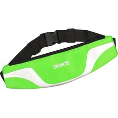 繽紛運動多功能腰包, 綠色